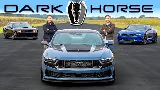 2024 Mustang Dark Horse  V8 DRAG RACE Review & Lap Time