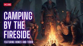 LIVE HAVE YOU EVER BEEN TO MY FIRESIDE CAMP? BONES AND TORIN ARE HERE TOO  Vikings War of Clans