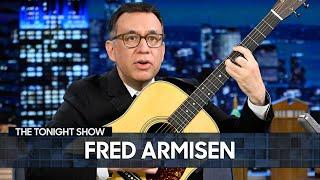 Fred Armisen Shows Off His Hidden Talent Peeking Around Corners and Musical Impressions Extended