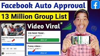 Top 10 Auto Approval Facebook Group  Facebook Free Groups No Approve  Facebook Free Group List