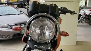 Ybr 125g new color Matt orange 2024 detailed review