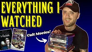 Everything I Watched in June 2024 RANKED  Horror Blu-rays Retro Movies