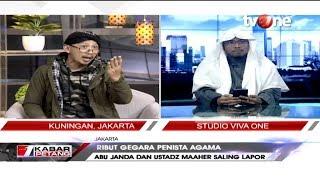 Debat Abu Janda dan Ustadz Maaher At-Thuwailibi Terkait Saling Lapor ke Bareskrim Polri