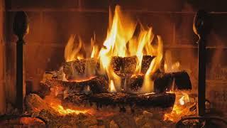 8 Hours Christmas FIREPLACEACOUSTIC GUITAR  Christmas Music Instrument Relaxing