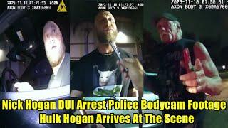 Nick Hogan DUI Arrest Police Bodycam Footage - Hulk Hogan Arrives At The Scene