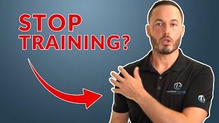 Injuries and Training  Should you stop or continue training through an injury?