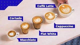 All Espresso Drinks Explained Cappuccino vs Latte vs Flat White and more