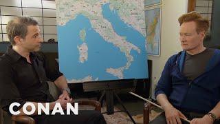 Conan & Jordan Schlansky Plan Their Trip To Italy  CONAN on TBS