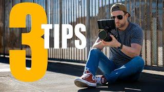 3 Tips for FILMMAKING SUCCESS