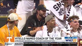 Tennessee’s Vitello earns National Coach of the Year recognition