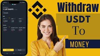 How To Withdraw Money From Binance In USDT  Withdraw Money From Binance USDT To Bank Account