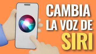 Como Cambiar LA VOZ de SIRI en tu IPHONE