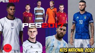 PES 2017 New National  Kits 2021