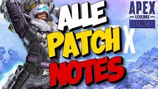 ALLE PATCH NOTES Apex Legends Season 13 deutsch