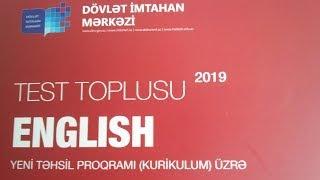 DİM İNGİLİS DİLİ TOPLU LİSTENİNG 2019 8-14 VƏ CAVABLAR