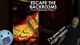 Carried Away To The Grub Room  Escape The Backrooms Playthrough Part 5