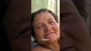 Disabled homeless woman has to leave the shelter every morning