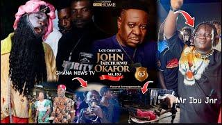 Watch how Actor Mr Ibu’s community honours him at his  wake keeping in Nigeria. Same as Ghana