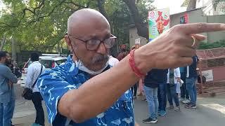 Kashmiri Hindus protesting against Kejriwals remarks