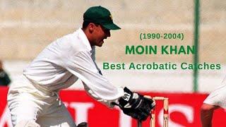 Moin Khan - Best Acrobatic Catches of his Career
