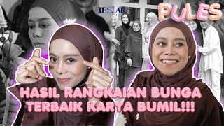 PULES  LESTI KEJORA FOKUS & BELAJAR MERANGKAI BUNGA ALHAMDULILLAH LESTI KEJORA JUARA SATU