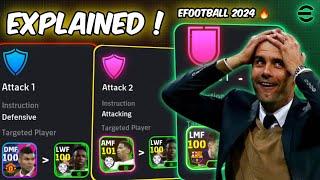 All Individuals Instructions explained  With gameplay efootball 2024 mobile