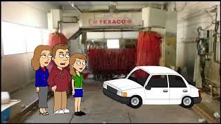 Gina Misbehaves At Car Wash  Grounded Texaco