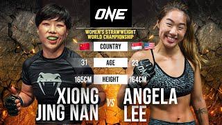 Xiong Jing Nan vs. Angela Lee I  Full Fight Replay