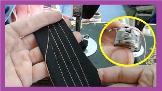 Como AJUSTAR las TENSIONES de una maquina de coser NEGRITA