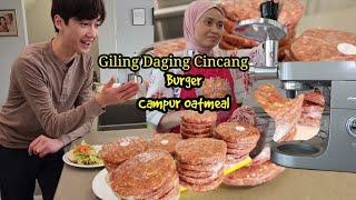 Resep BurgerDaging Giling Sendiri. Di Hidangkan Buat Teman2 Mas Daniel.