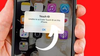 How to fix unable to activate touch id on this iPhone  iPhone 8 plus  iPhone 7 plus   6 6s plus