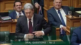 Question 2 - Hon Simon Bridges to the Prime Minister