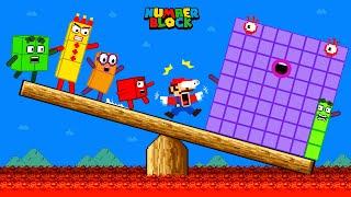 Pattern Palace What if Super Mario Bros Numberblocks Maze  Game Animation