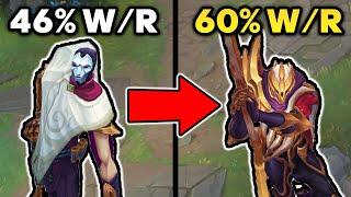 Watch this to learn to play Jhin in low Elo - Jhin ADC Iron to Master #14