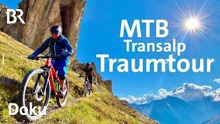 MTB Traumtour Biken vom Mont Blanc bis Briancon  Bergauf-Bergab  Doku  BR