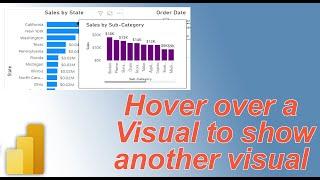 Show another Chart when you hover over a visual in PowerBI  ToolTip  MI Tutorials