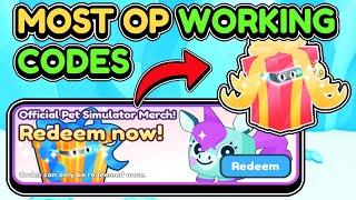 *NEW* ALL WORKING TOY CODES IN PET SIMULATOR X FOR 2023 ROBLOX PET SIMULATOR X TOY CODES