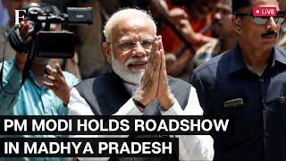 PM Modi LIVE PM Modi Holds a Roadshow in Jabalpur Madhya Pradesh