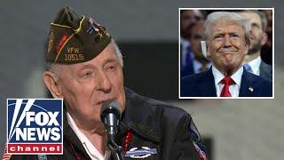 WWII vet With Trump as president Id re-enlist today storm whatever beach my country needs me to