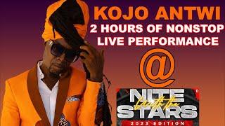 KOJO ANTWI 2 HOURS OF NONSTOP LIVE PERFORMANCE AT A NIGHT WITH STARS KUMASI #kojoantwi