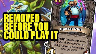 Upbeat Duo Combo So Busted It Never Reached Live Servers  Dogdog Hearthstone Battlegrounds