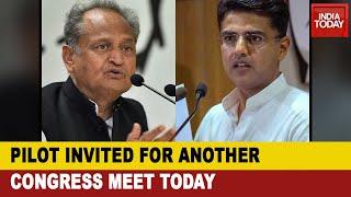 Rajasthan Political Crisis Congress Invites Sachin Pilot And His Loyalists For Another Meet Today