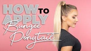 Bungee Ponytail application  Hidden Crown