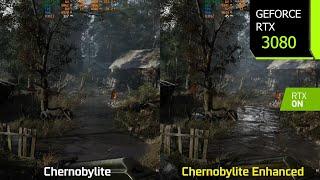 Chernobylite Enhanced Edition vs Original - Graphics Comparison  RTX 3080 4K DLSS 2.4  Ray Tracing