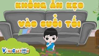 Giáo Dục Mầm Non  Không Ăn Kẹo Vào Buổi Tối  Vina Cartoon