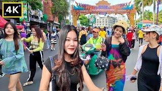 Explore Cambodia Walking Tour Phnom Penh City Tour Happy & Relaxing 4K