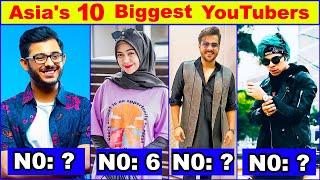 Biggest Youtubers In Asia  एशिया के 10 सबसे बड़े यूट्यूबर  Fast Facts