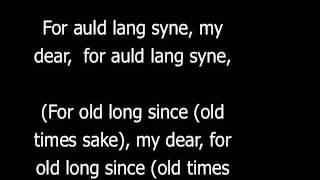 Auld Lang Syne -Dougie MacLean With Lyrics-English Translation12312023 update in description