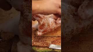 How To Cook Amazing Chicken In The Woods  #bushcraft  #cooking  #alone