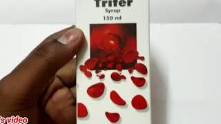 Trifer syrup for iron dificiency uses and sideeffects review Medicine Health